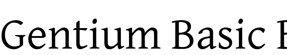 Gentium Basic Bold Yazı tipi ücretsiz indir